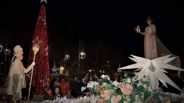 Escena de la cabalgata de Zufre