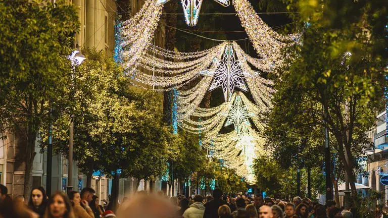 Luces Navidad de Huelva capital