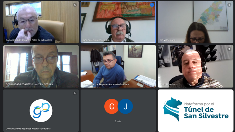 Reuni&oacute;n virtual de las comunidades de regantes