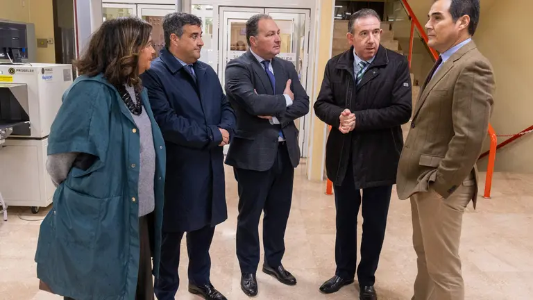 Visita a la sede comarcal de la Diputaci&oacute;n que se ubicar&aacute; en Aracena