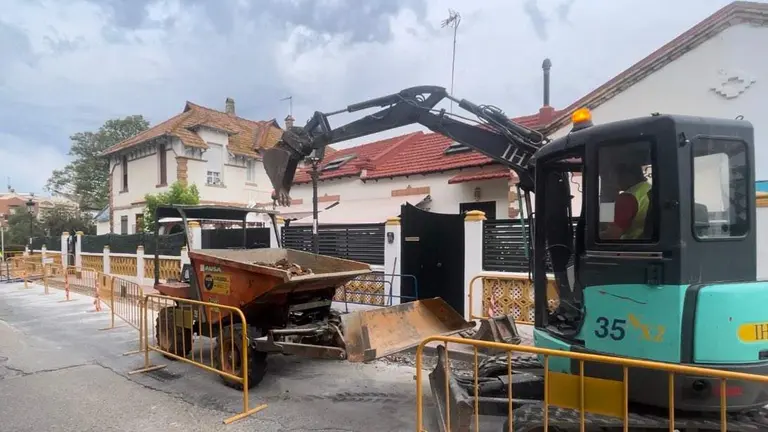 Obras en el Barrio Obrero