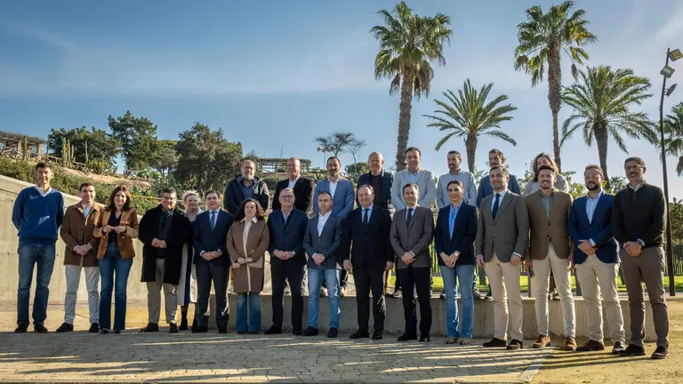 Foto de familia en La Rábida