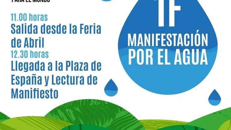 Cartel de la protesta