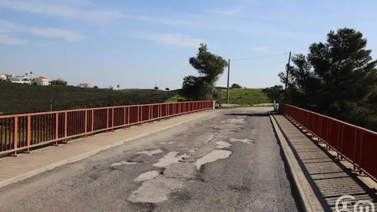 Camino municipal entre Quinta da Fornalha y Rio Seco (paso elevado A22)