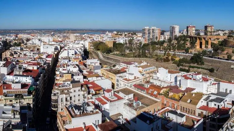 Foto panorámica viviendas