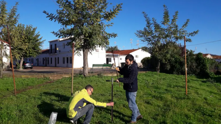 Trabajo de campo en Riotinto