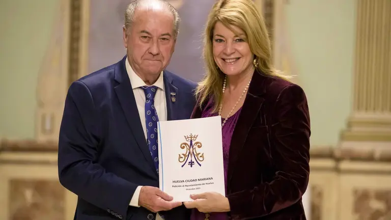 Pilar Miranda con Antonio González