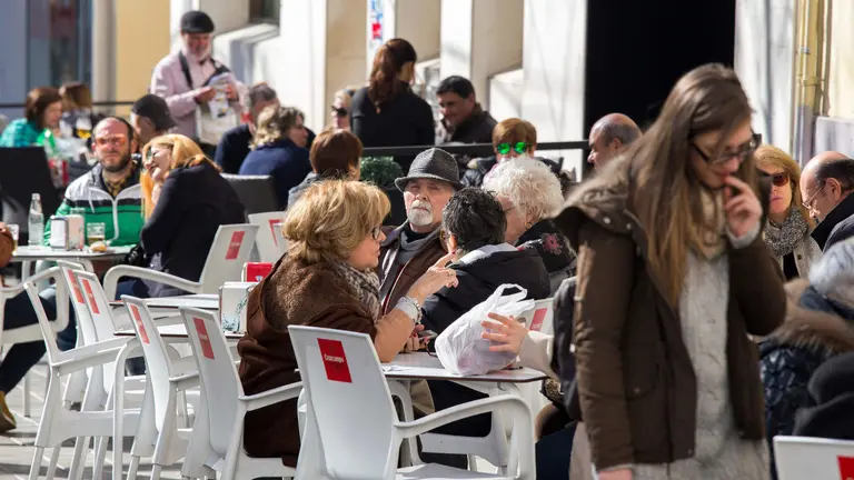 Zona de bares en el centro