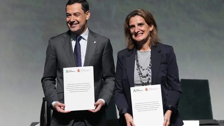 Moreno y Ribera, el d&iacute;a que anunciaron el acuerdo