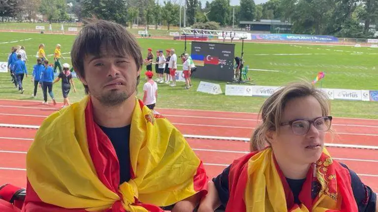 Nico y Blanca en el Virtus