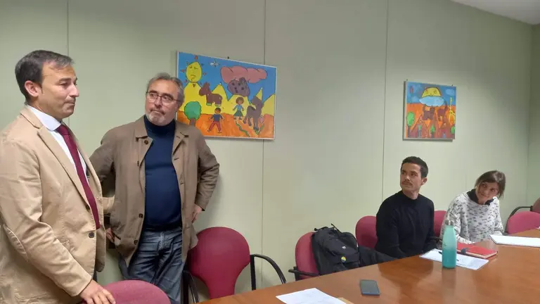 Un momento de la reuni&oacute;n