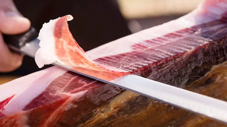 Corte de jam&oacute;n