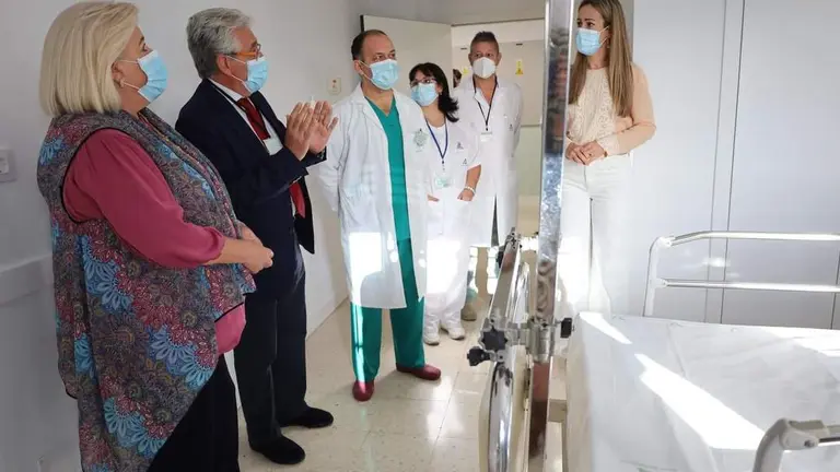 Visita de autoridades sanitarias