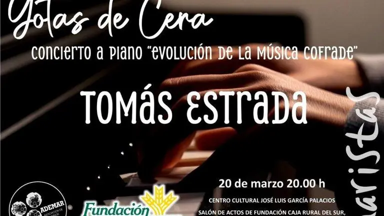 Cartel anunciador del concierto