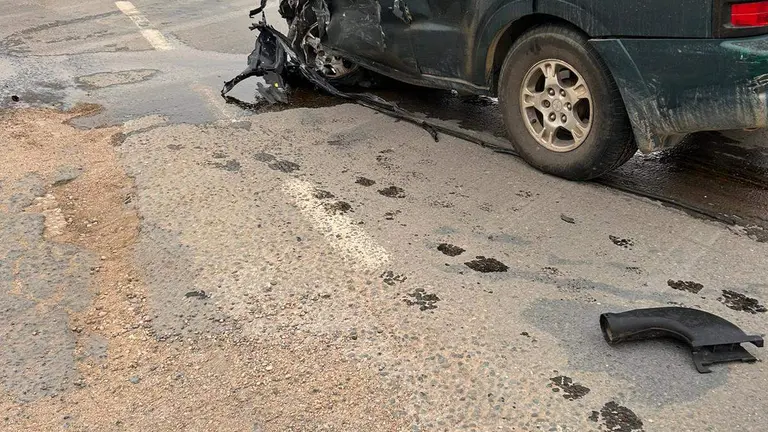 Zona del siniestro (Foto: Consorcio Bomberos)