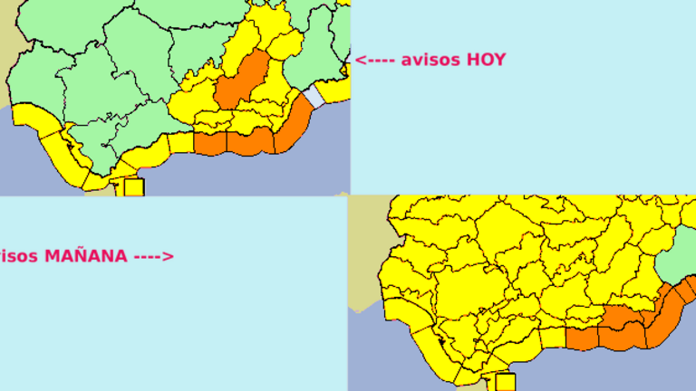 Mapa de avisos