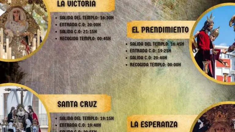 Cofrad&iacute;as del Mi&eacute;rcoles Santo