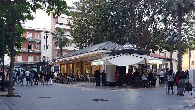 Zona de terrazas