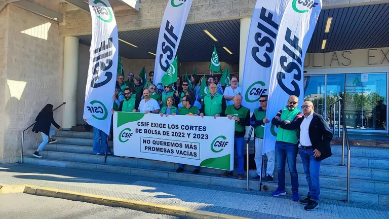 Protesta de CSIF