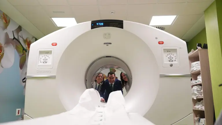 Moreno, en las nuevas instalaciones