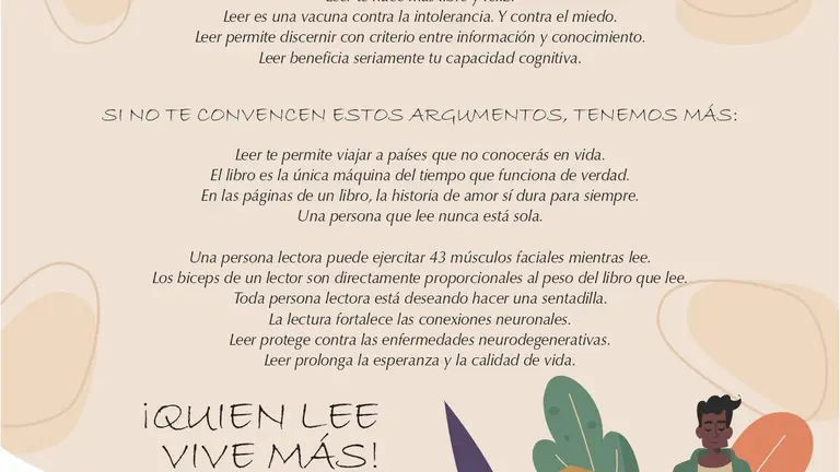 Cartel Día del Libro 2024