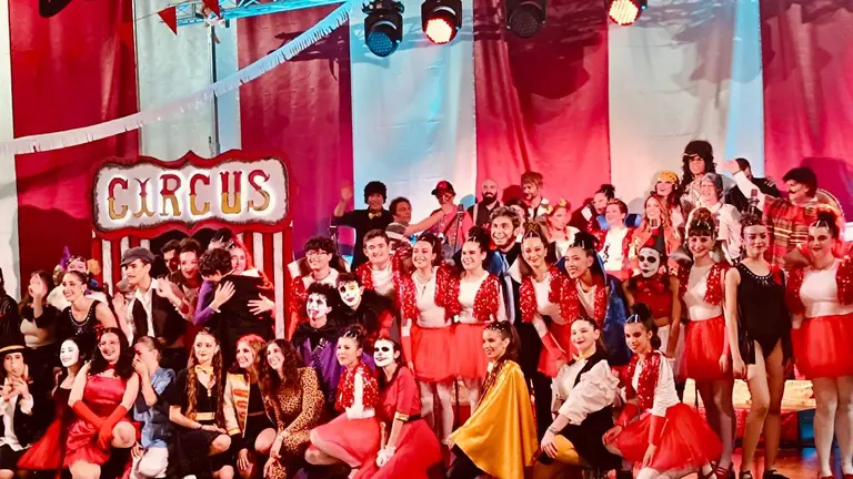 Foto de familia de los participantes en Los Desniveles