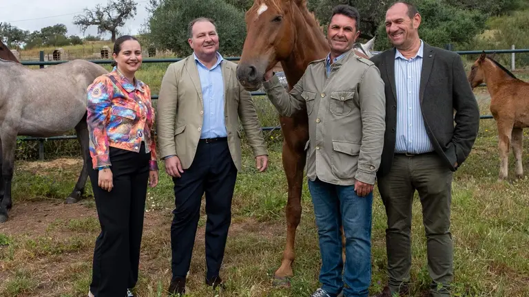 Visita de Toscano a la comarca de Doñana