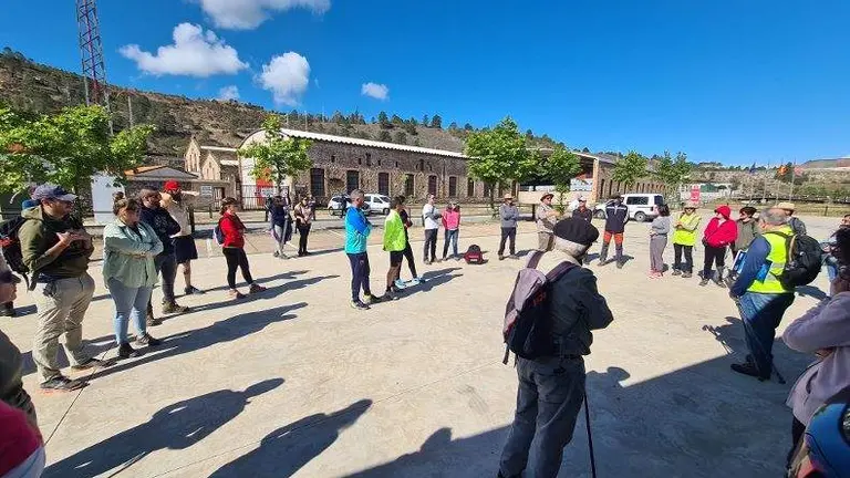 Participantes en la Marcha reivindicativa