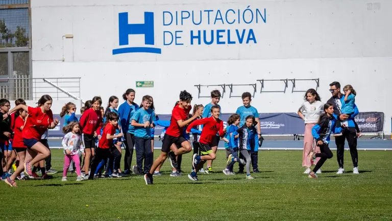 Encuentro atletas en el Iberoamericano