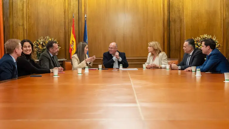 Reunión Infraestructuras con el portavoz del PP
