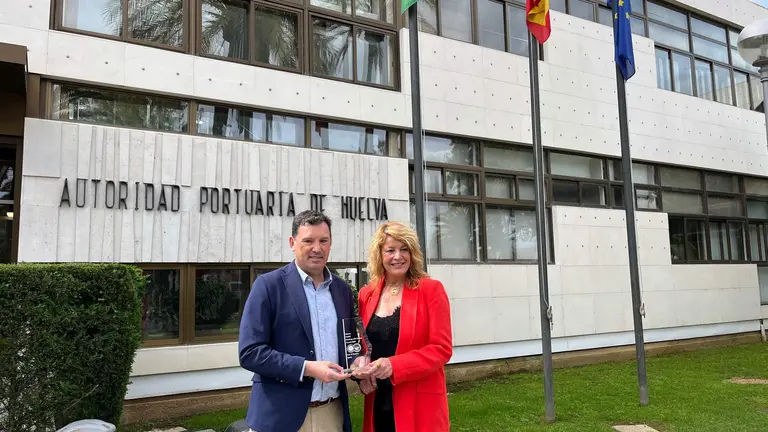 Presidente y Alcaldesa Premio PIANC 1