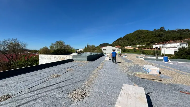 Cubierta del edificio