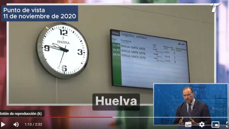 Captura de pantalla del video mostrado por Toti