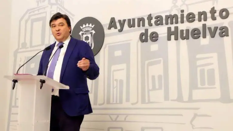 Gabriel Cruz el día que anunció la famosa expropiación