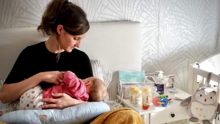 Donando leche materna