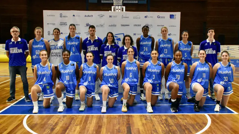 El equipo femenino del Ciudad de Huelva.