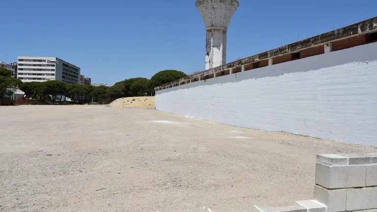 Bolsa de aparcamientos del depósito de agua