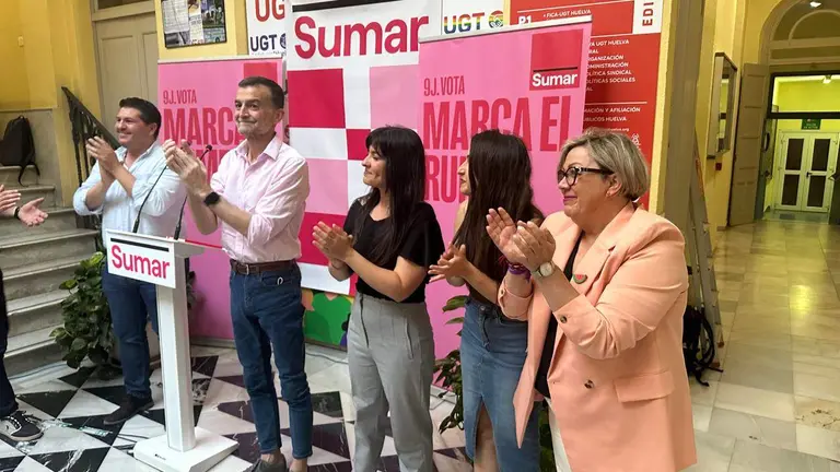 Acto de Sumar en Huelva