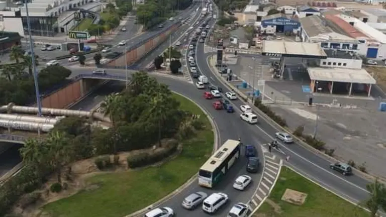 Zona de la capital donde se produjo el accidente