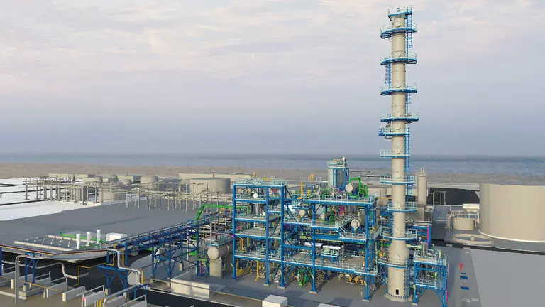 Futura planta IPA de Cepsa en Palos