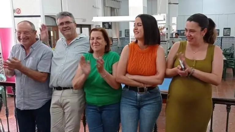 Homenaje en el club del Pensionista