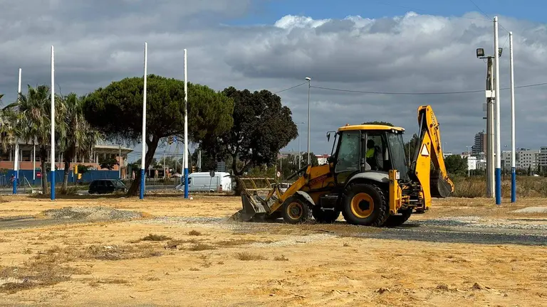Desbroce del recinto Colombino