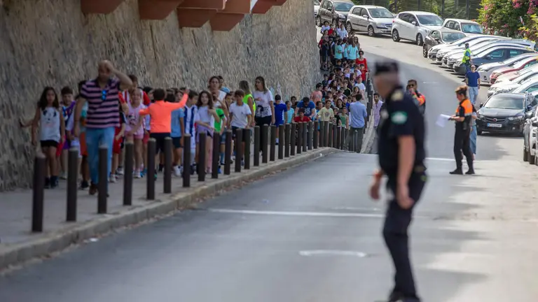 Simulacro de evacuación en el Funcadia