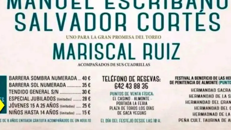 Rebajas en las entradas a menores