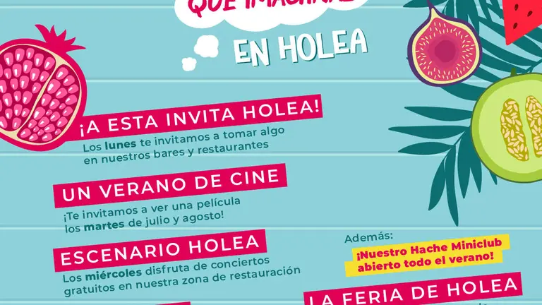 Cartel del Verano en Holea