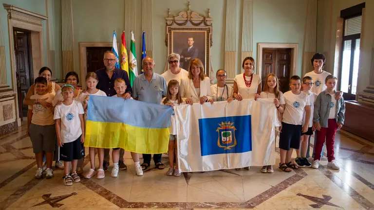 Recepci&oacute;n ni&ntilde;os y ni&ntilde;as de Ucrania
