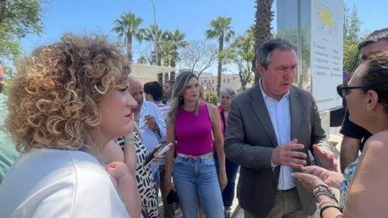 Visita de Juan Espadas (PSOE)