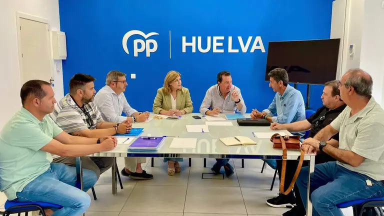 Reunión del PP con los representantes de RTP