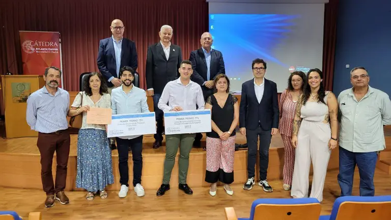 Entrega de premios en la UHU