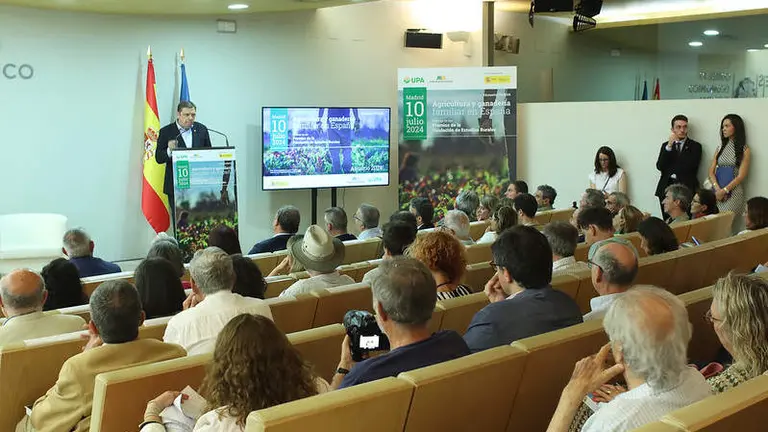 Intervenci&oacute;n del ministro Luis Planas